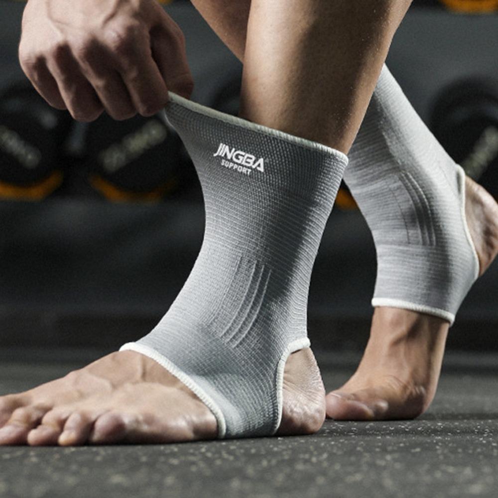 Дышащий носок-рукав для голеностопа, защита стопы, рукава для поддержки голеностопа, поддержка голеностопа, фиксатор для стопы серый