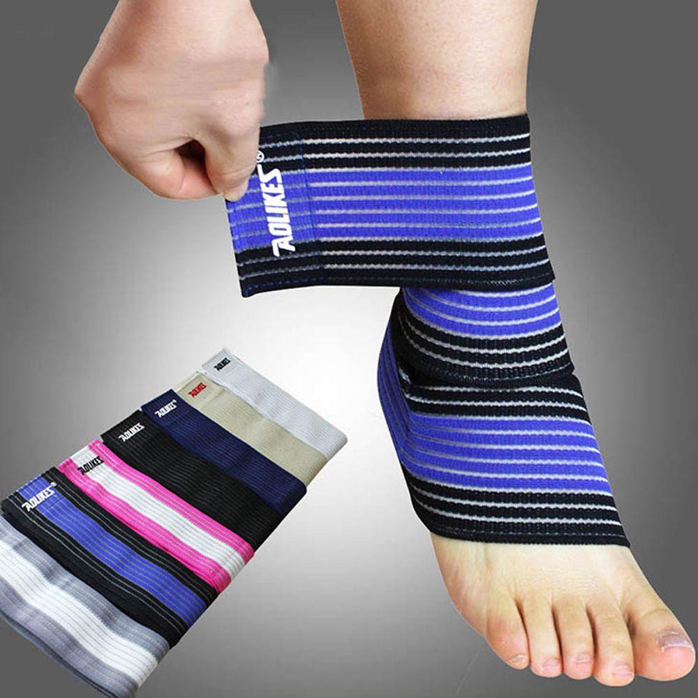 Фиксатор голеностопа Бандаж для голеностопа Поддерживающая повязка на голеностопа Спортивные компрессионные ремни Black