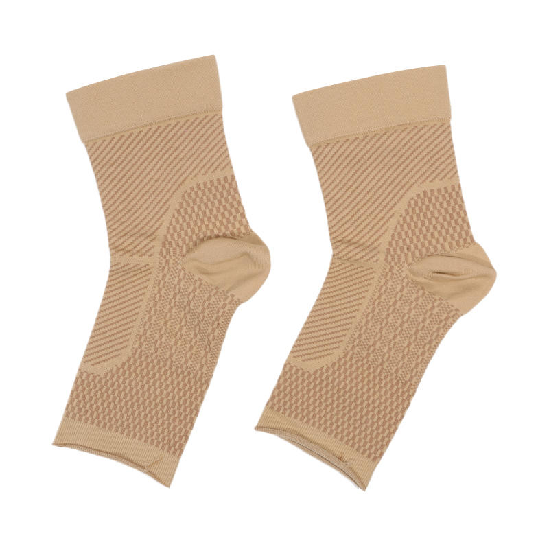 1 пара спортивных эластичных фиксаторов голеностопа, вязаные дышащие фиксаторы голеностопа, лучший компрессионный фиксатор голеностопа для стопы и пятки S-M